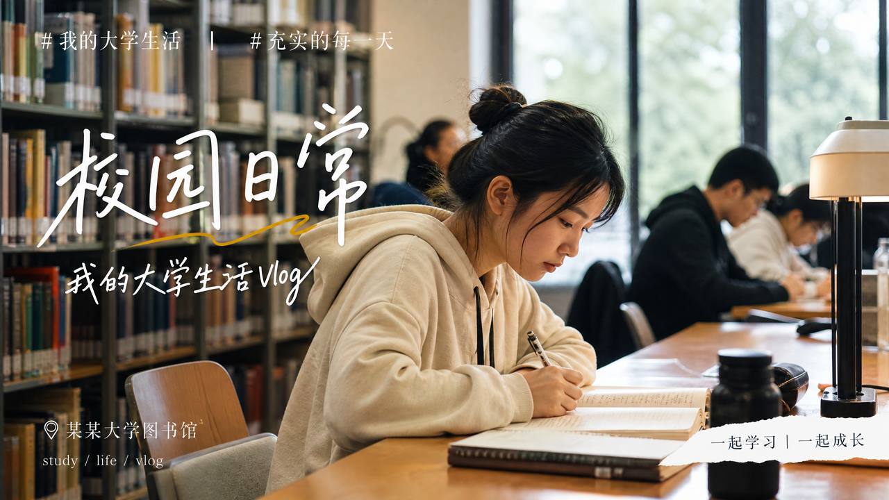 国产传媒-校园日常Vlog传媒